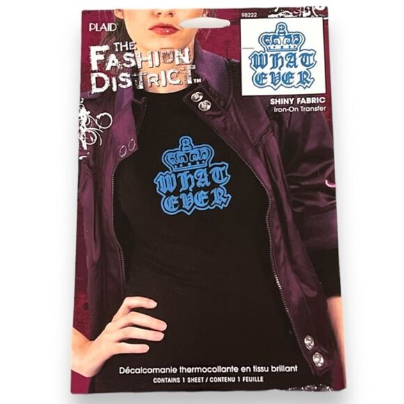 “Whatever” Iron On DIY - Picture 1 of 8